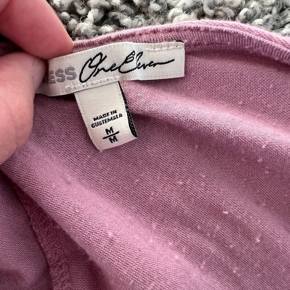 EXPRESS one eleven deep v neck tank top - Picture 5 of 5